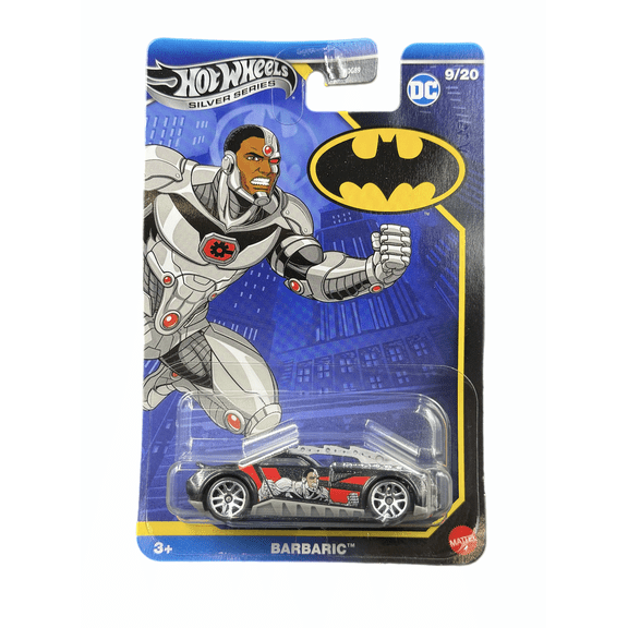 Hot Wheels Silver Series Batman Barbaric Collector Cyborg 9/20
