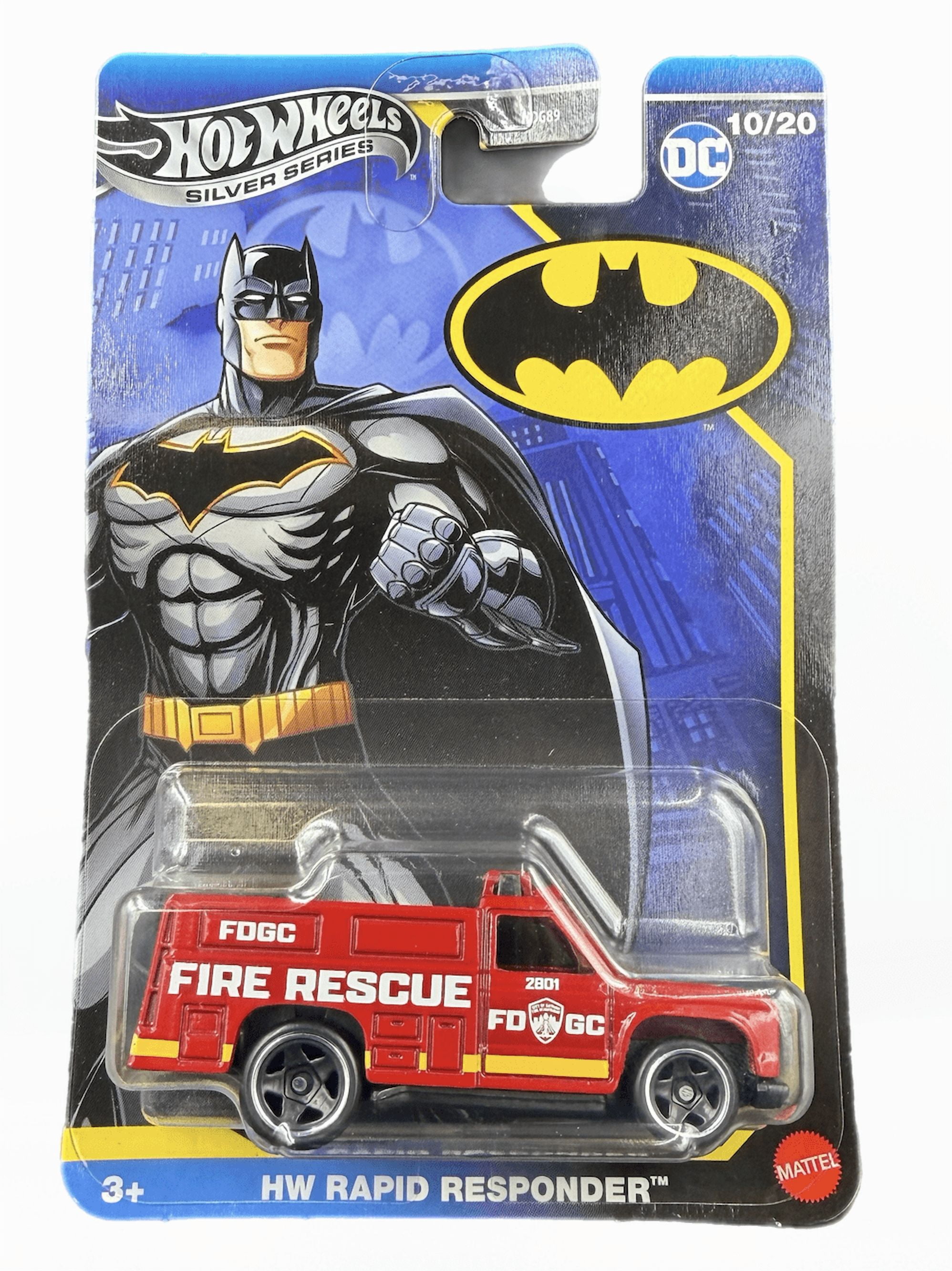 Hot Wheels Silver Series Batman HW Rapid Responder Fire Rescue