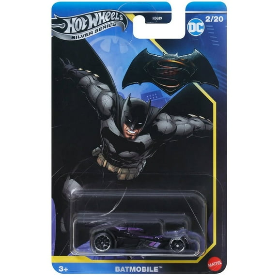 Hot Wheels Silver Series Batmobile Diecast Car