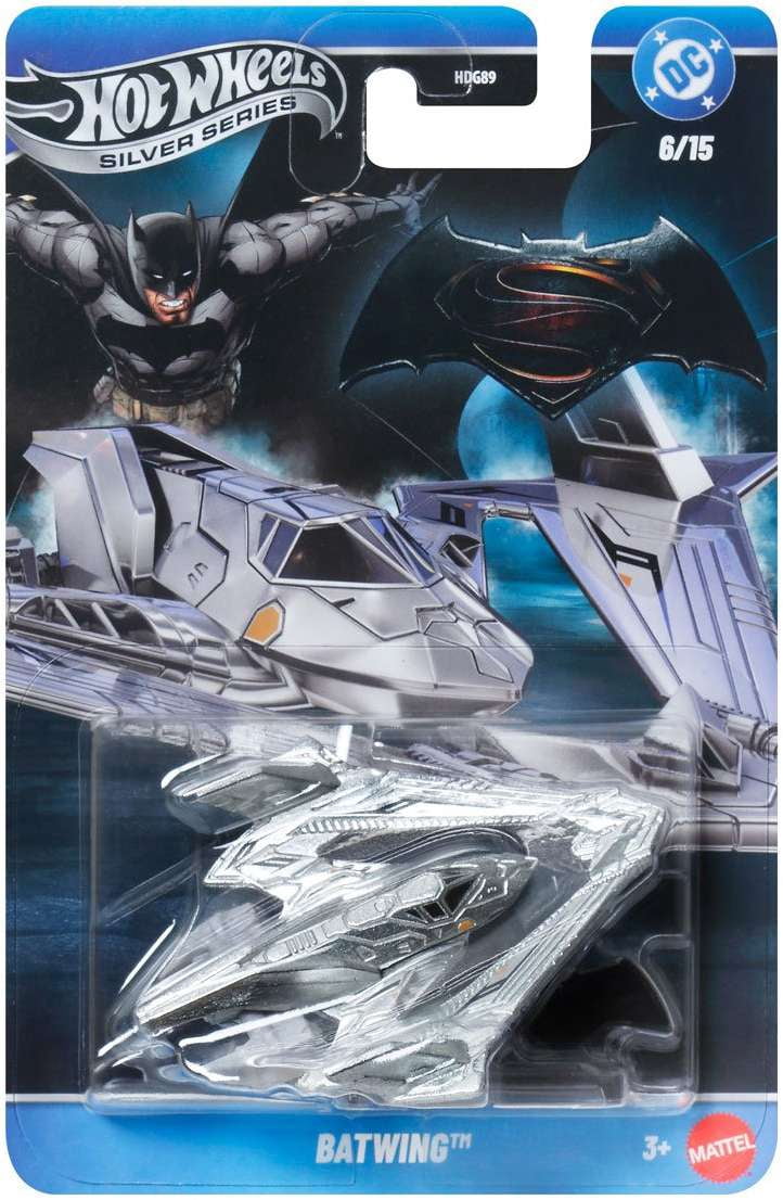 Hot Wheels Silver Series Batwing Diecast Car