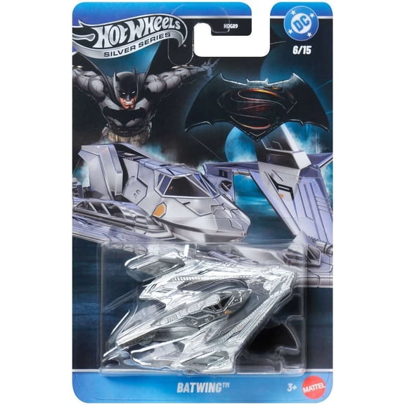 Hot Wheels Silver Series Batwing Diecast Car