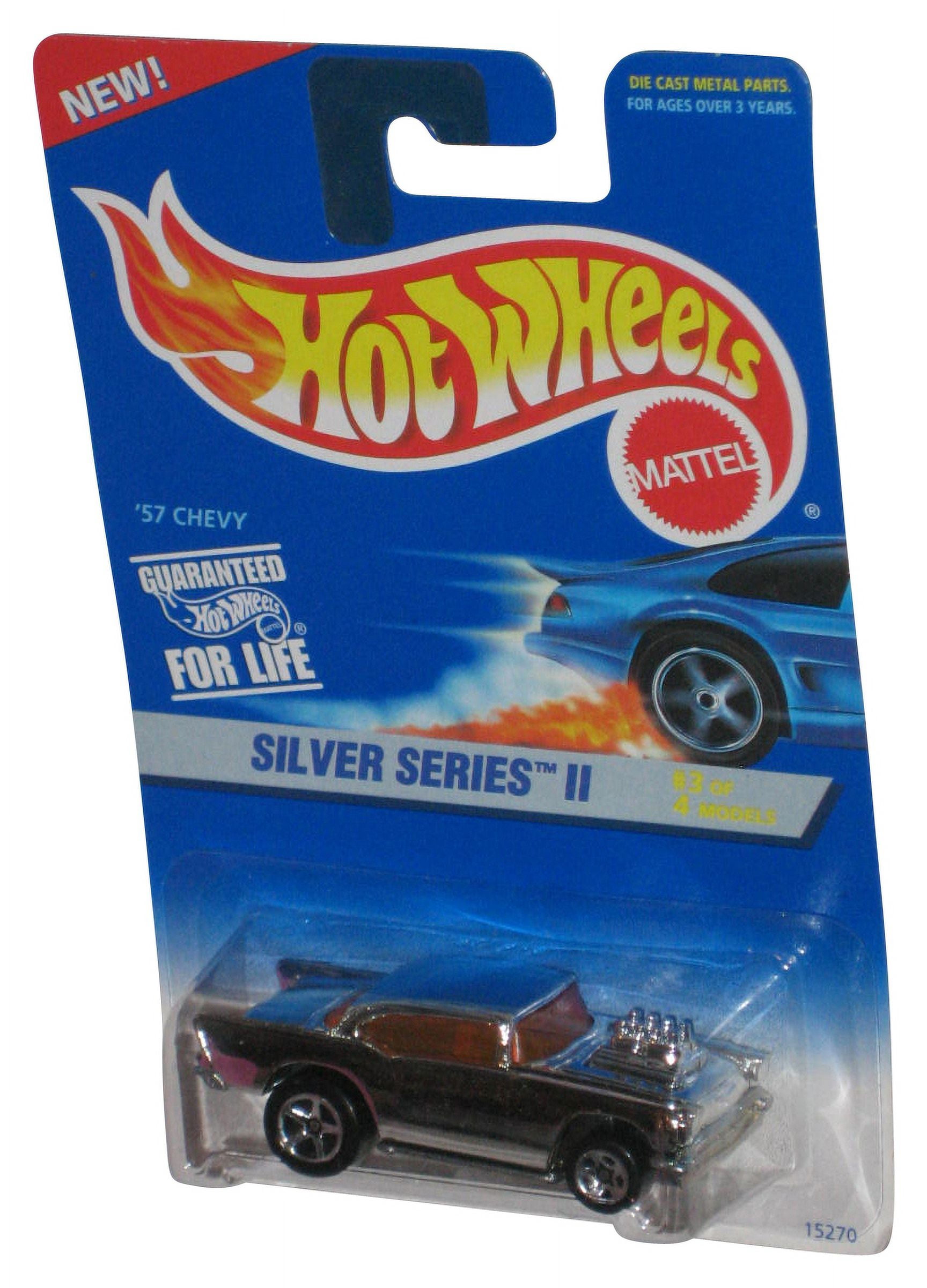 Hot Wheels Silver Series II 3/4 (1995) Mattel '57 Chevy Toy