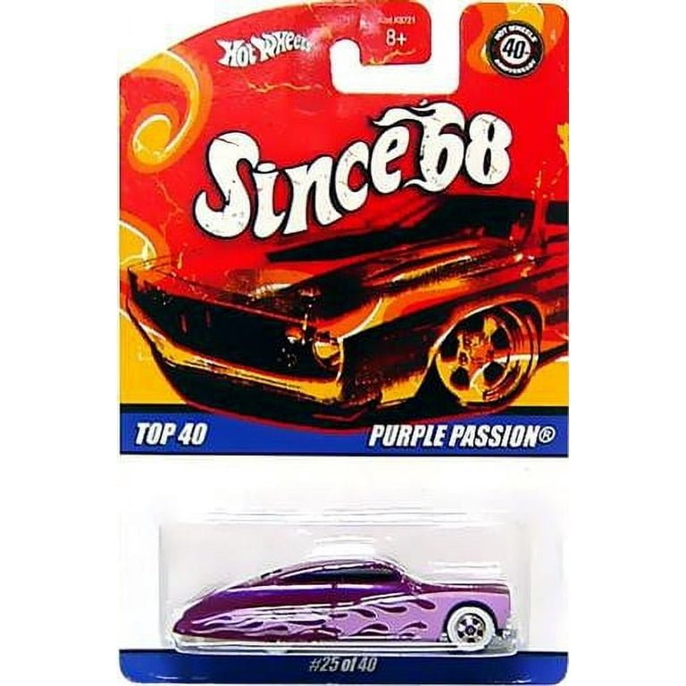 Hot Wheels Since '68 Top 40 Purple Passion Diecast Vehicle