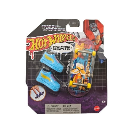 Hot Wheels Skate Fingerboard Transformers Starscream 2023 Vietnam