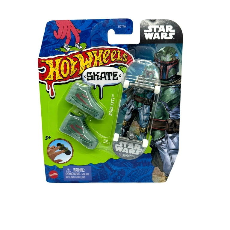 Star Wars Hot Wheelsフィギュア Hot Wheels Skate Star Wars Boba Fett Fingerboard Toy Fingerboard