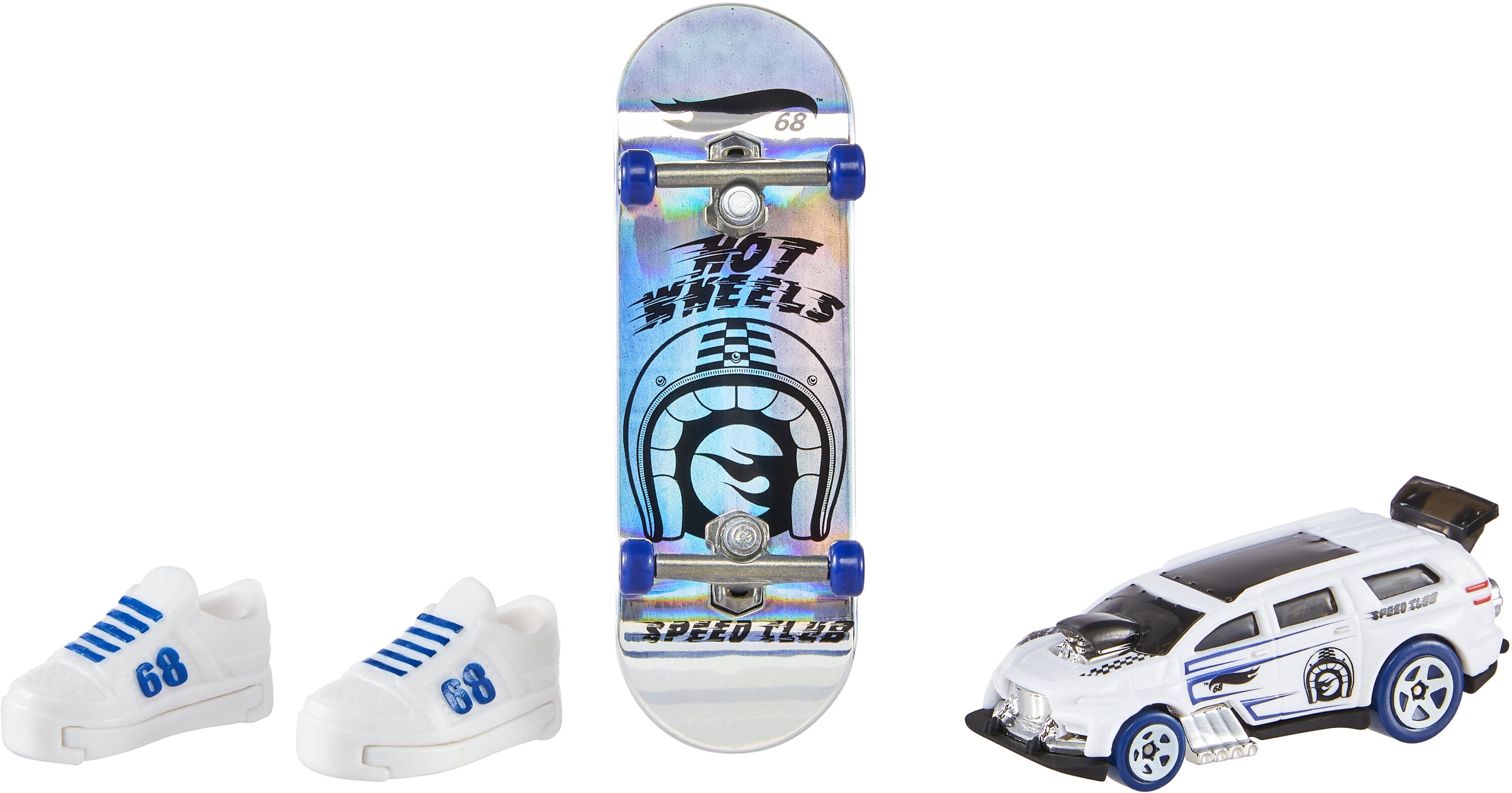 Hot Wheels Skate Tony Hawk Fingerboard & Pair of Skate Shoes (Styles May  Vary)