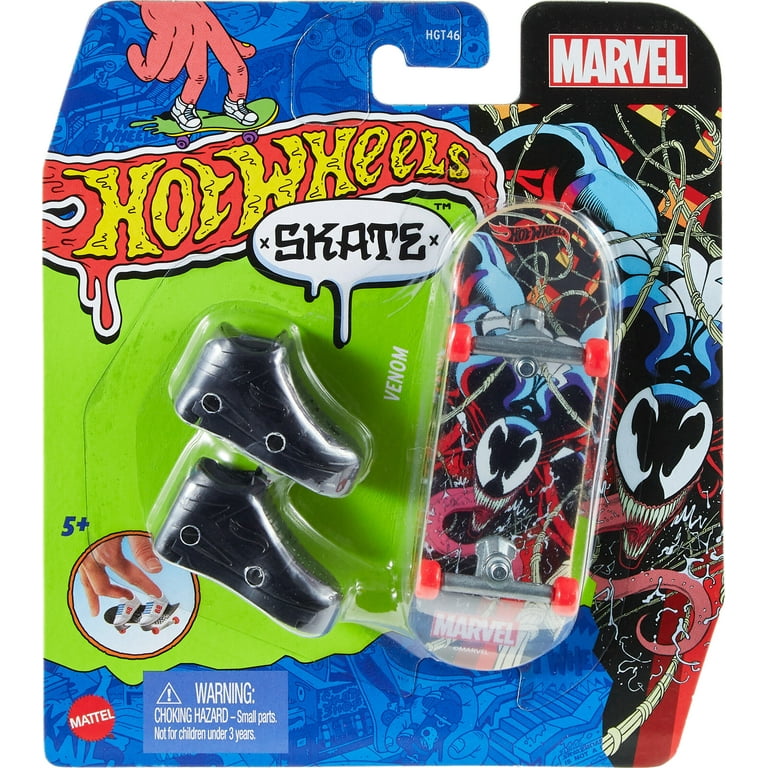 Hot Wheels Skate Tony Hawk Fingerboard & Skate Shoes, Toy for Kids (Styles  May Vary)