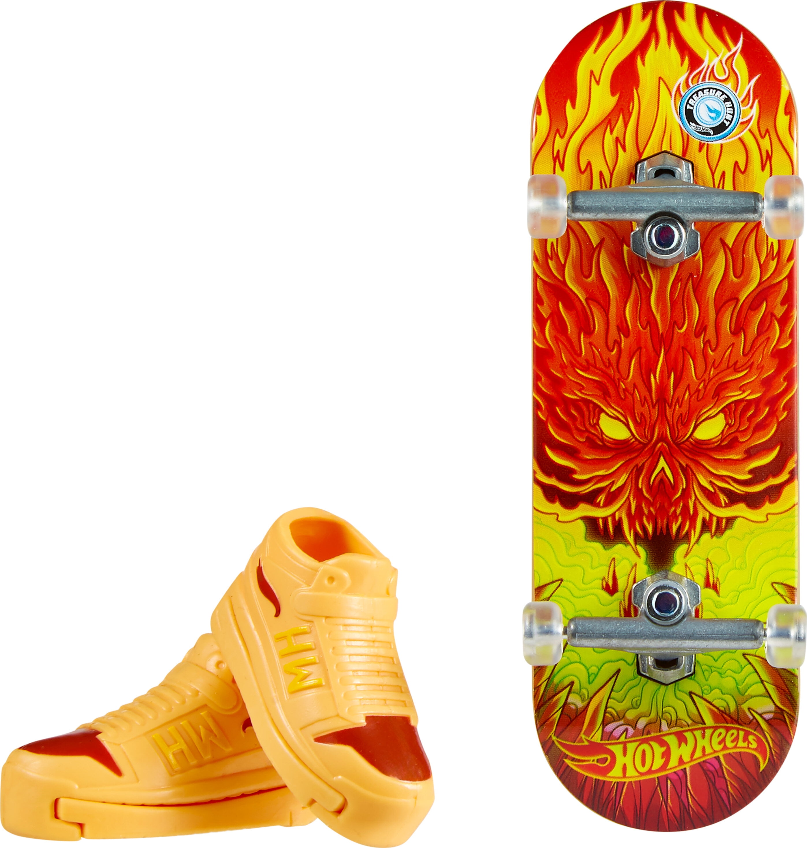 Hot Wheels Skate - Fingerboard Bodacious Ripper + Chaussures (emballage Abîmé)