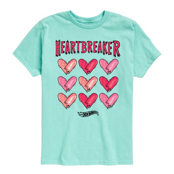 Hot Wheels - Skateboard Hearts Heartbreaker - Toddler & Youth Short Sleeve Graphic T-Shirt