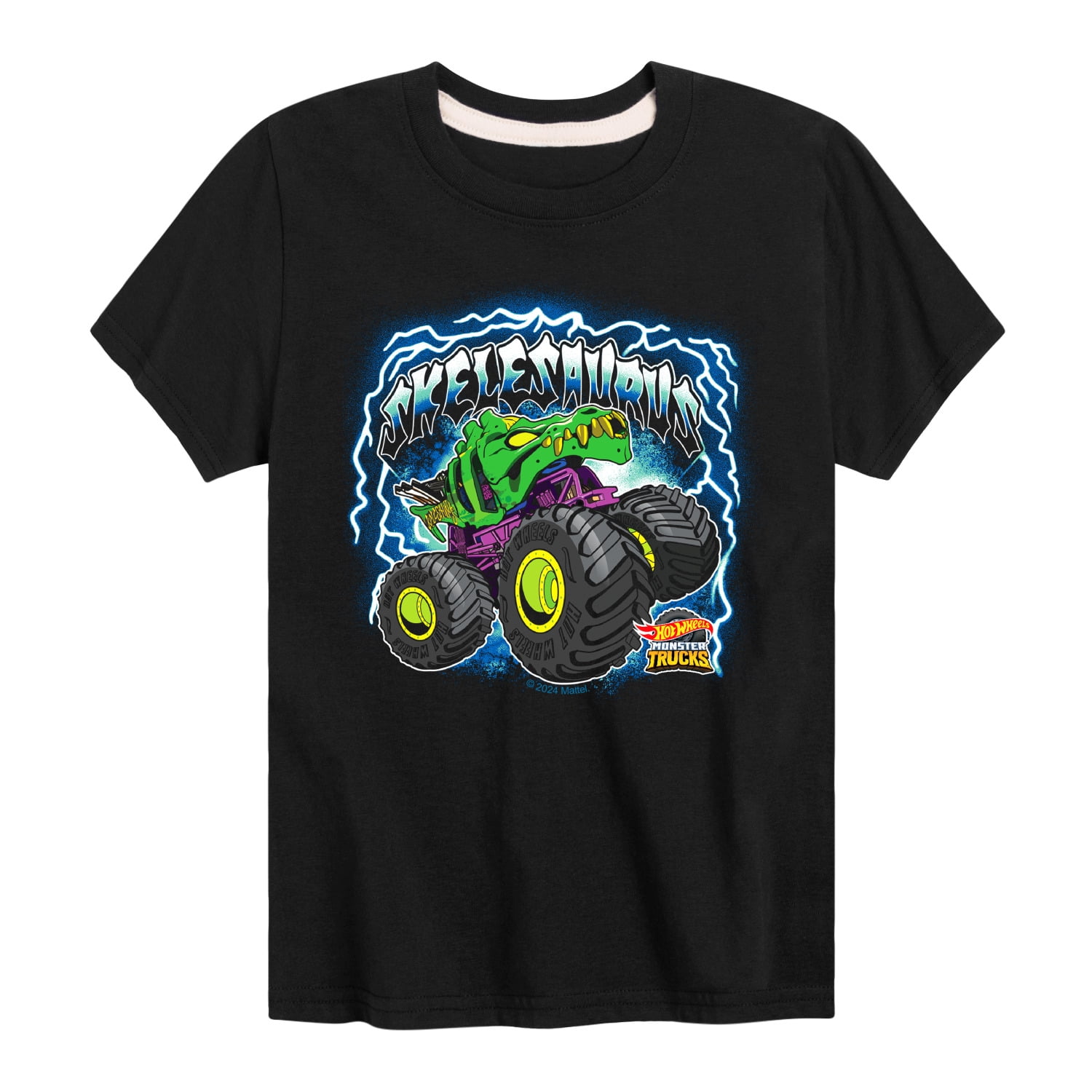 Hot Wheels - Skelesaurus - Kids Toddler And Youth Short