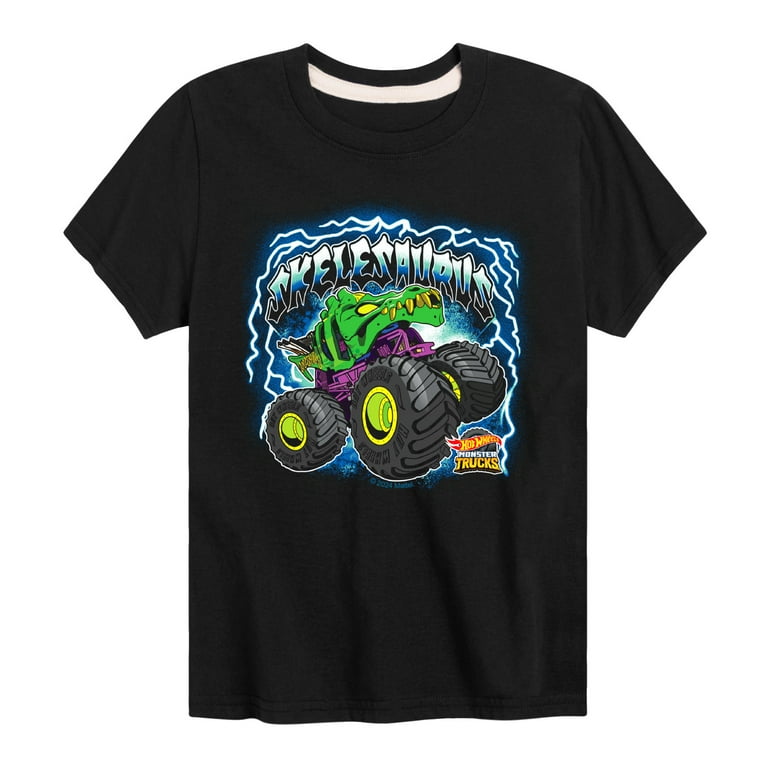 Hot Wheels - Skelesaurus - Kids Toddler And Youth Short