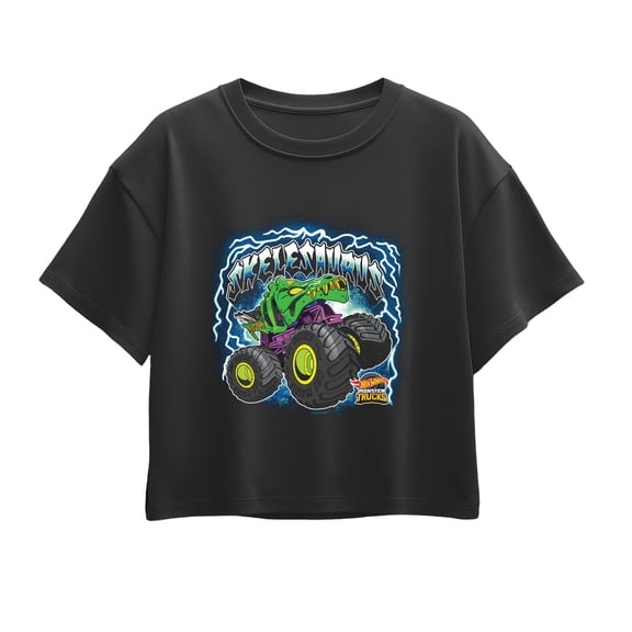 Hot Wheels - Skelesaurus - Youth Girls Boxy T-Shirt