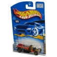thumbnail image 1 of Hot Wheels Skull & Crossbones Series Rigor Motor (2000) Orange Toy Car #069, 1 of 1