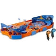 thumbnail image 1 of Hot Wheels Slot Track Pack with Carrying Case, Two 1:64 Cars, and 5.5 Feet of Track, 1 of 3