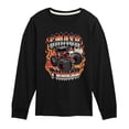 thumbnail image 1 of Hot Wheels - Smash And Thrash - Youth Boys Long Sleeve Graphic T-Shirt, 1 of 4