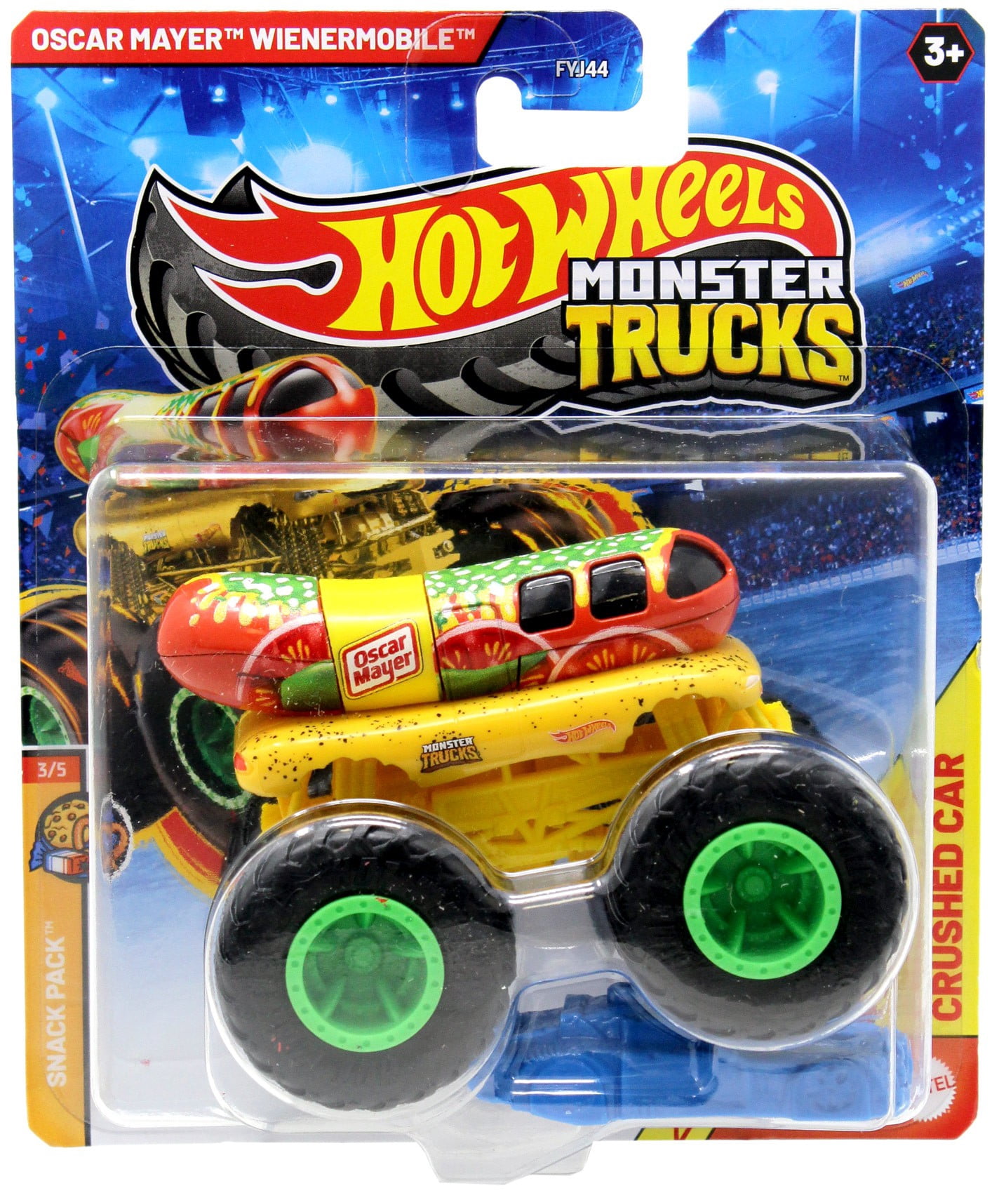 【デッドストック】HOT WHEELS WIENERMOBILE セット Hot Wheels Snack Pack Oscar Mayer Wienermobile Diecast Car