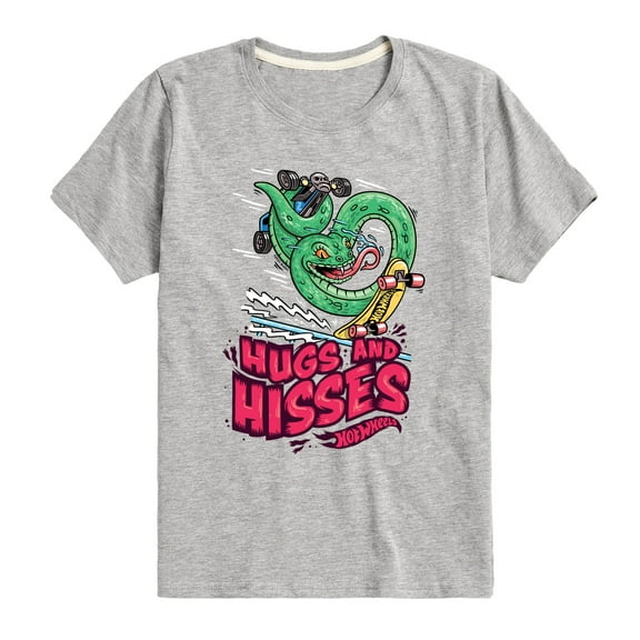Hot Wheels - Snake Hugs & Kisses - Toddler & Youth Short Sleeve Graphic T-Shirt