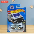 thumbnail image 1 of Hot Wheels Space Jam 70s Van, Space Series 4/5 White 1:64 Scale Vehicle, 1 of 4