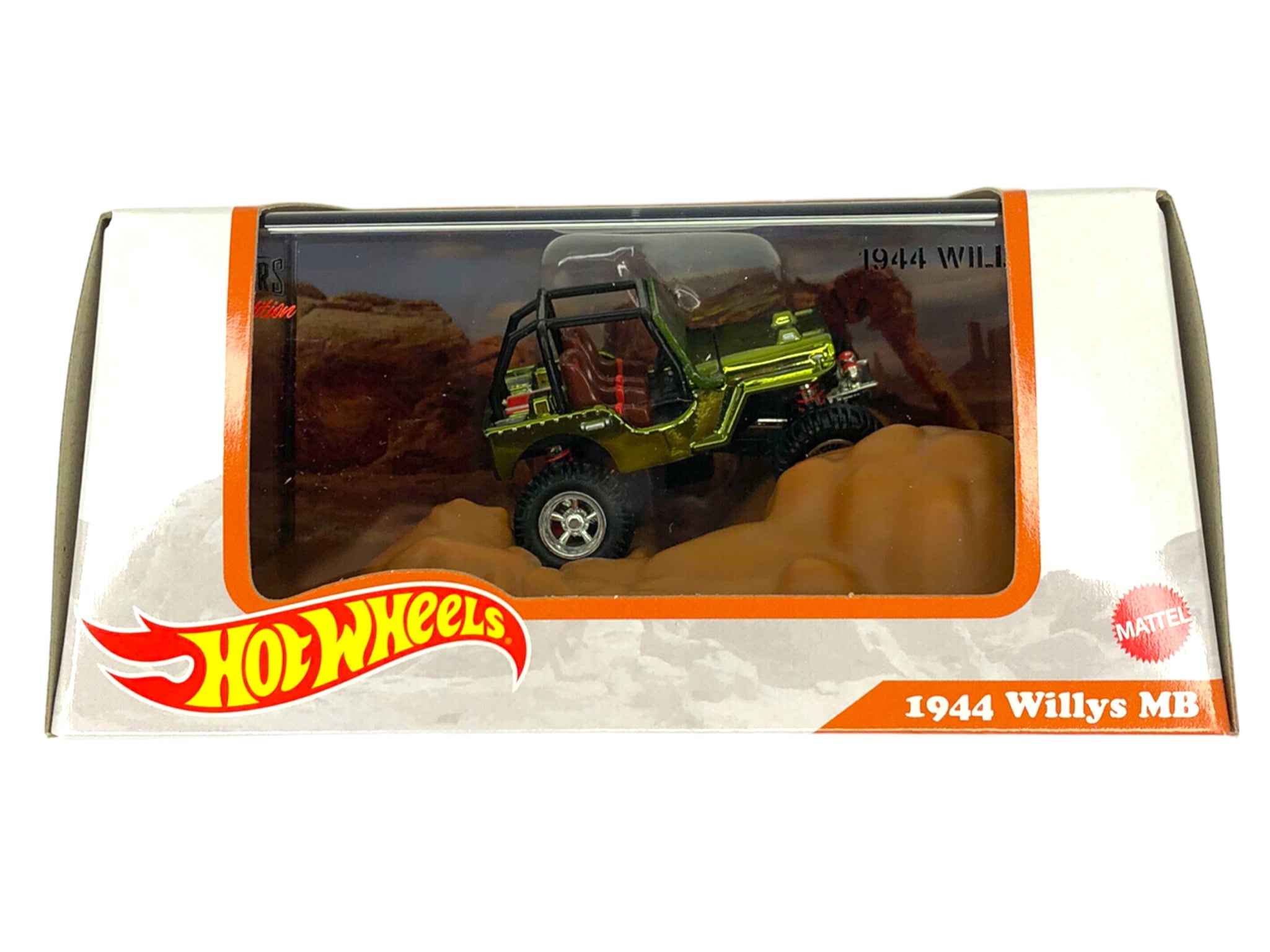 Hot Wheels Special Edition RCL 1944 Willys MB Jeep Green Mint Box