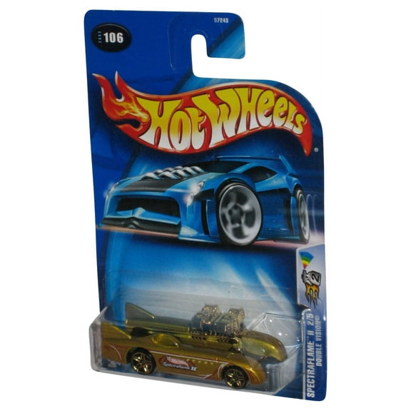 Hot Wheels Spectraflame II 2/5 (2003) Gold Double Vision Toy Car #106