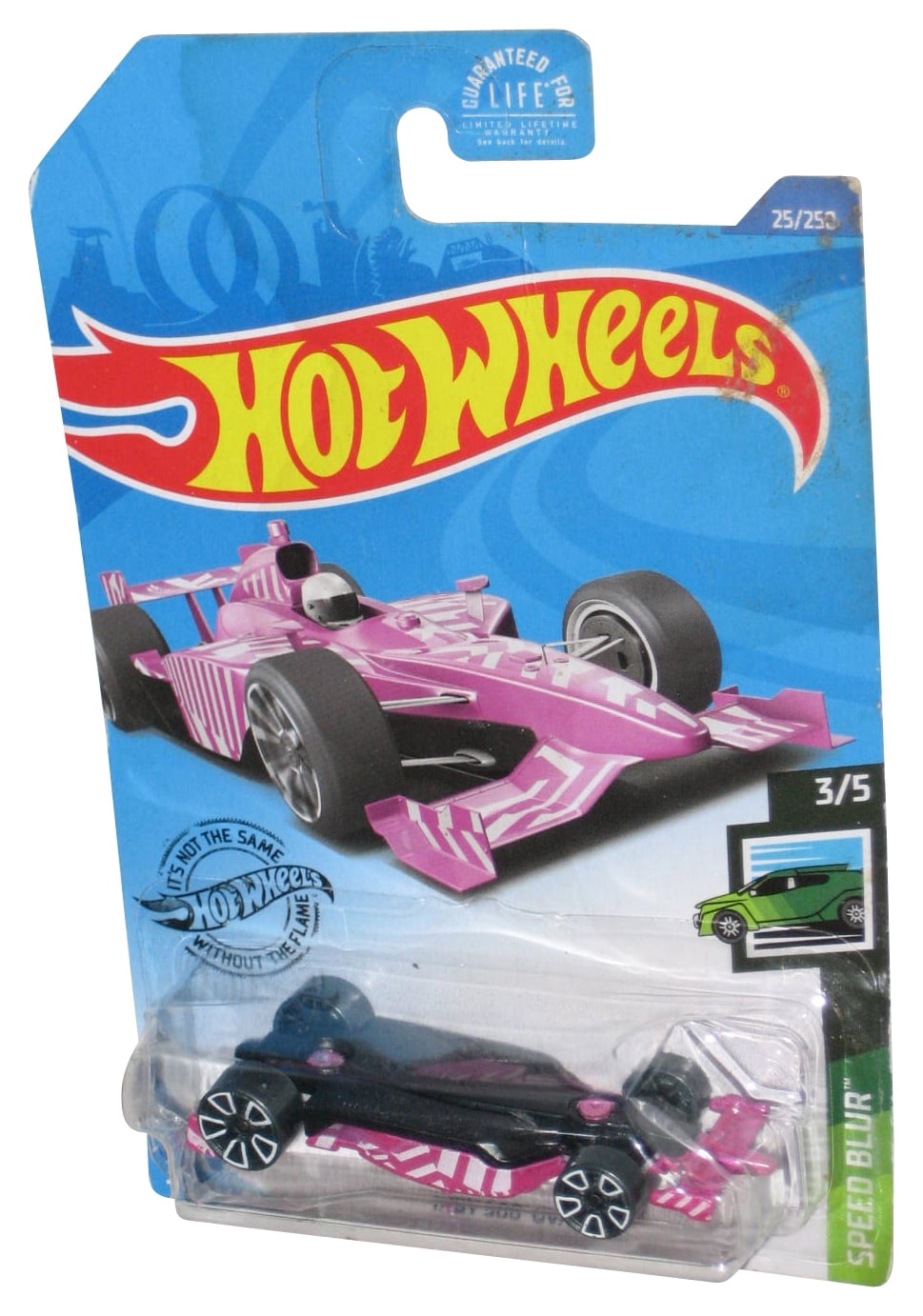 Hot Wheels Speed Blur 3/5 (2017) Purple Indy 500 Oval Car 25/250