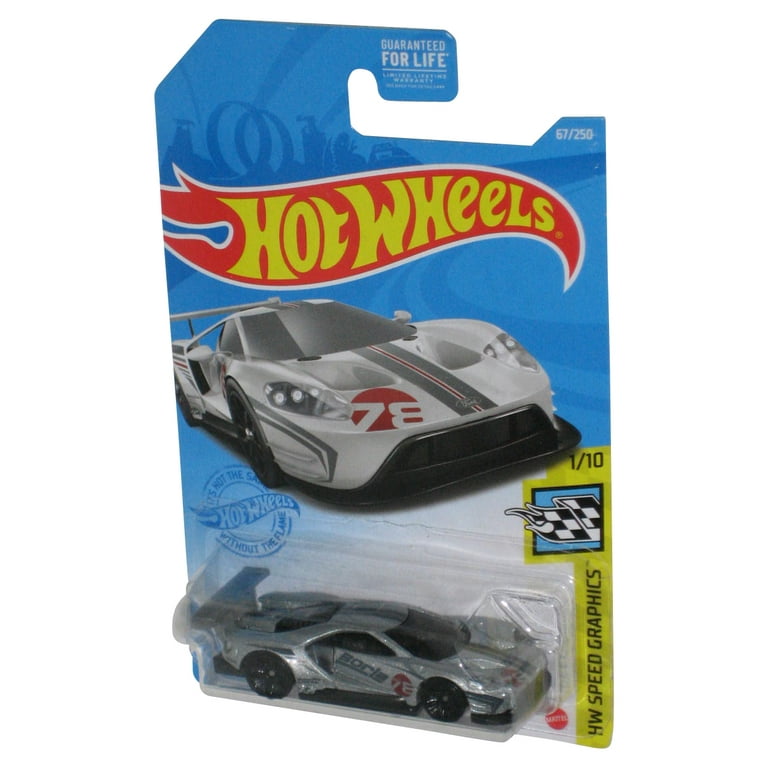 Hot Wheels Speed Graphics 1/10 (2020) Silver 2016 Ford GT