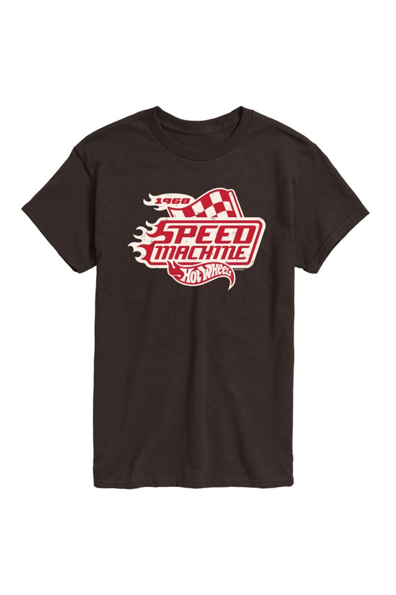 - Speed Machine Logo - Men's Short Sleeve Graphic T-Shirt