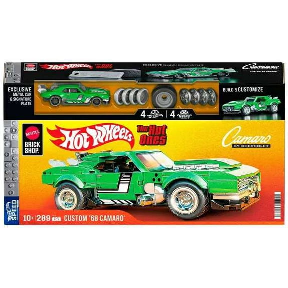 Hot Wheels Speed Series Custom '68 Camaro Building Set