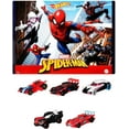 thumbnail image 1 of Hot Wheels MARVEL Spider-Man 5-Pack Character Cars, 1 of 6