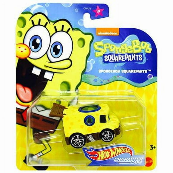 Hot Wheels SpongeBob Character Cars Assortment