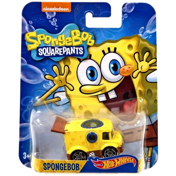 Hot Wheels SpongeBob Squarepants Character Collector Vehicle