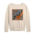 thumbnail image 1 of Hot Wheels - Spooky Ride - Women's Lightweight French Terry Long Sleeve Shirt, 1 of 5