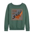 thumbnail image 1 of Hot Wheels - Spooky Ride - Women's Lightweight French Terry Long Sleeve Shirt, 1 of 5