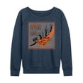 thumbnail image 1 of Hot Wheels - Spooky Ride - Women's Lightweight French Terry Long Sleeve Shirt, 1 of 5