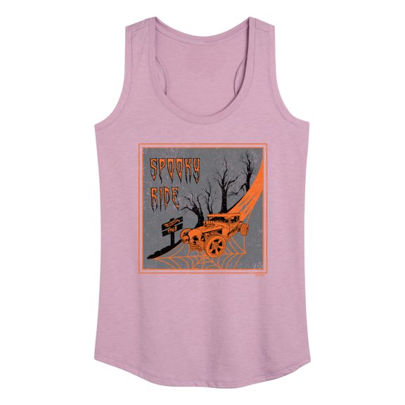 Hot Wheels - Spooky Ride - Women's Racerback Tank Top