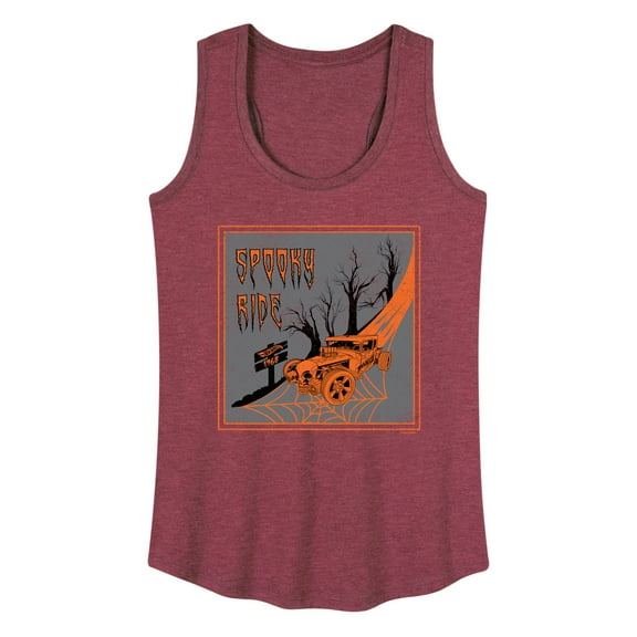 Hot Wheels - Spooky Ride - Women's Racerback Tank Top