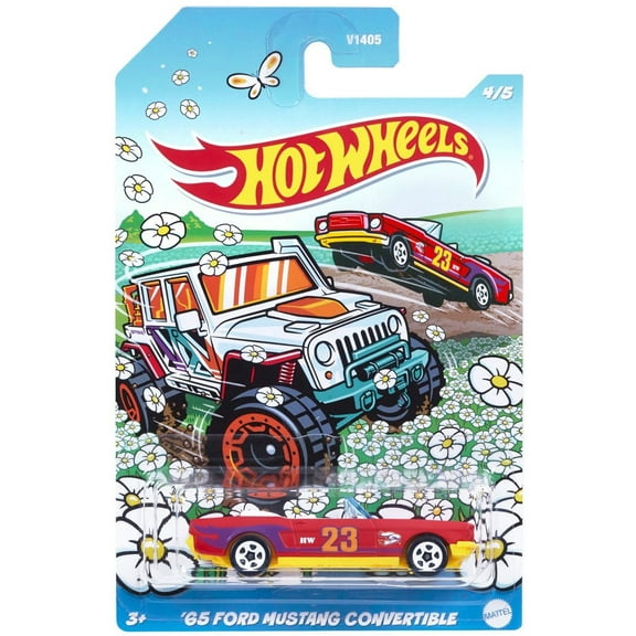 Hot Wheels Spring 2023 '65 Ford Mustang Convertible Diecast Car