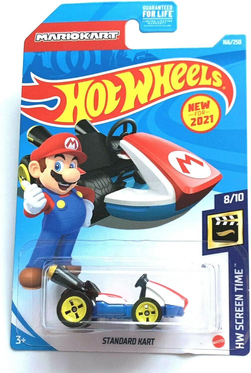 Hot Wheels Standard Kart, [Mario Kart] 166/250 Screen Time 8/10