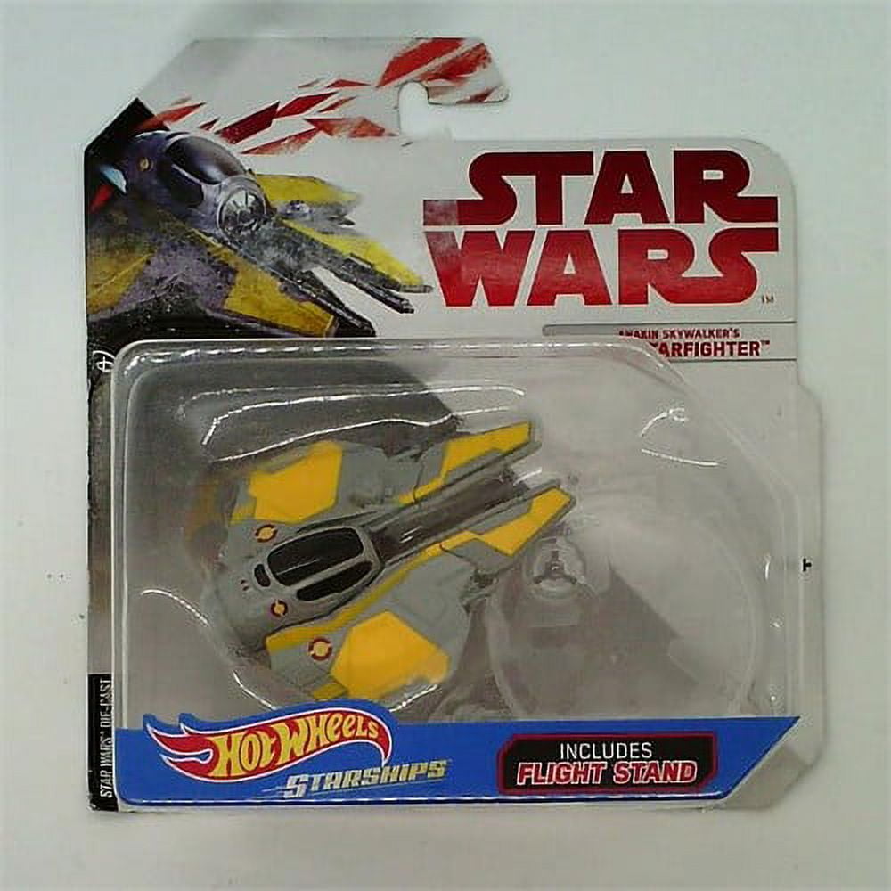 Hot Wheels Star Wars Anakin Jedi Starfighter Skywalker Spaceship