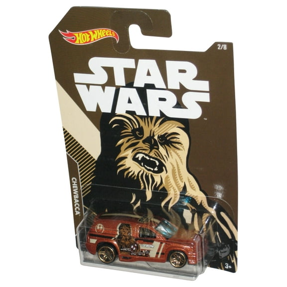 Hot Wheels Star Wars Chewbacca Fandango (2017) Brown Toy Car 2/8