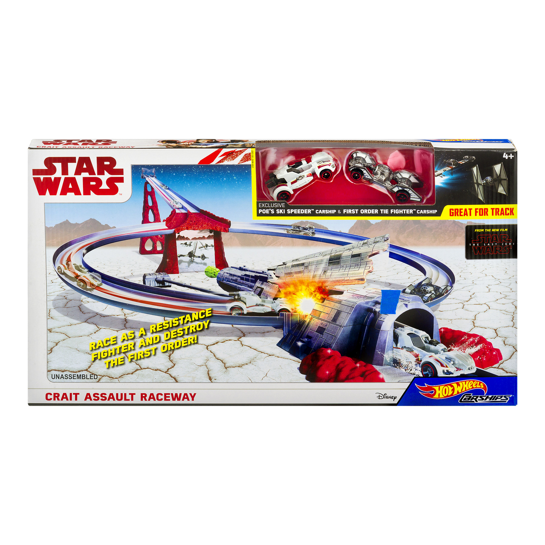Hot Wheels Star Wars Episode 8 Carship T - image 1 of 5