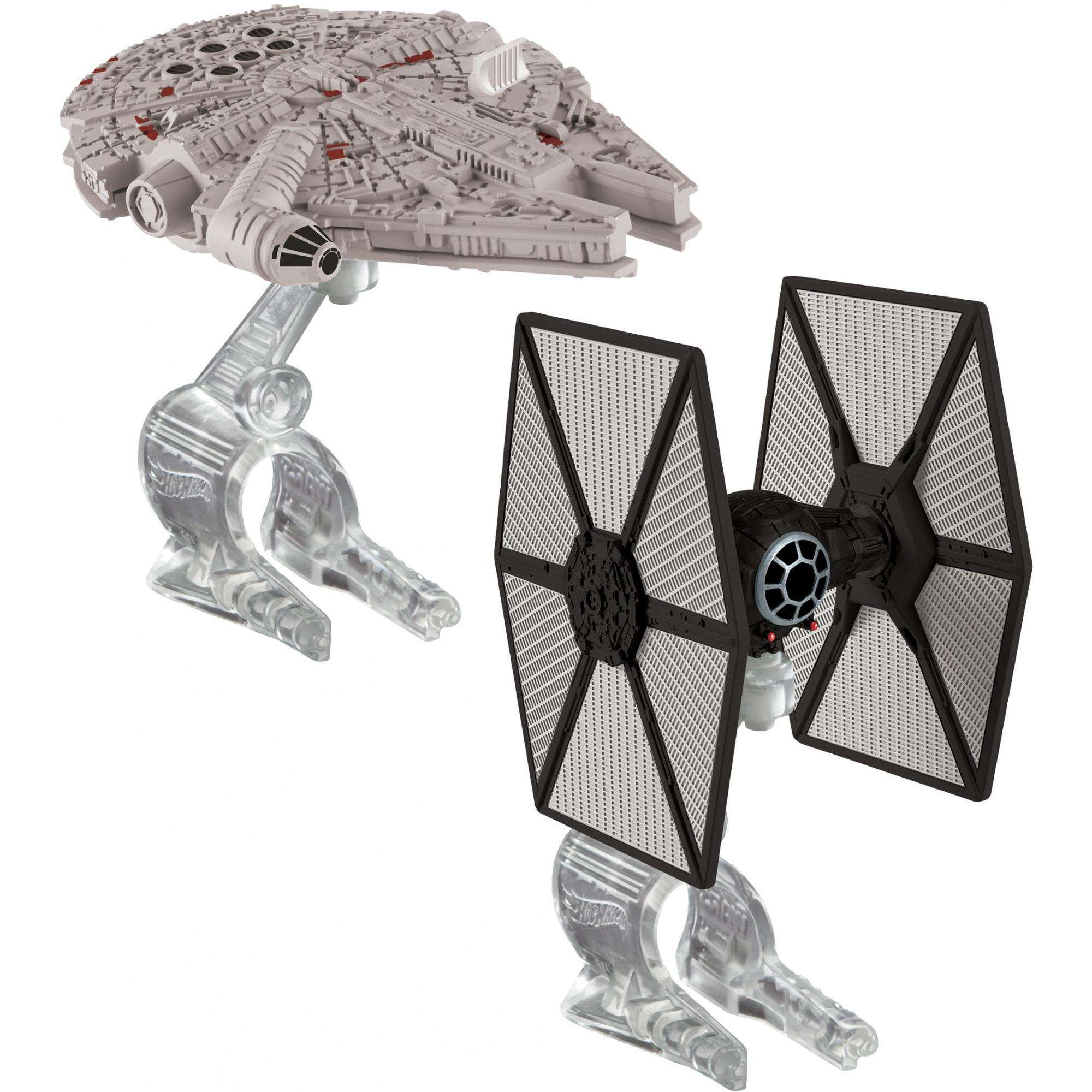 Hot Wheels Star Wars First Order Tie Fighter vs. Millennium Falcon - image 1 of 5