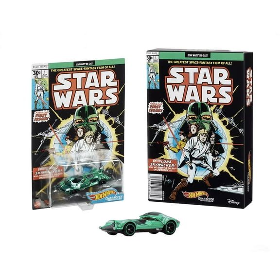 Hot Wheels Star Wars Green Darth Vader SDCC Exclusive
