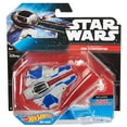 thumbnail image 1 of Hot Wheels Star Wars Obi-Wan Kenobi's Jedi Starfighter Starship Vehicle Playset, 1 of 4