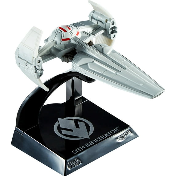 Hot Wheels Star Wars Premium Replica Rocket & Spaceship Play Vehicles, Gift for Adults Collectors, 0.32 lb