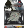 thumbnail image 1 of Hot Wheels Star Wars Premium Replica Rocket & Spaceship Play Vehicles, Gift for Adults Collectors, 0.32 lb, 1 of 7