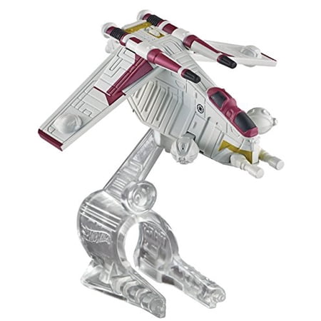Hot Wheels, Star Wars, Republic Attack Gunship Die-Cast Spaceship Play Vehicle