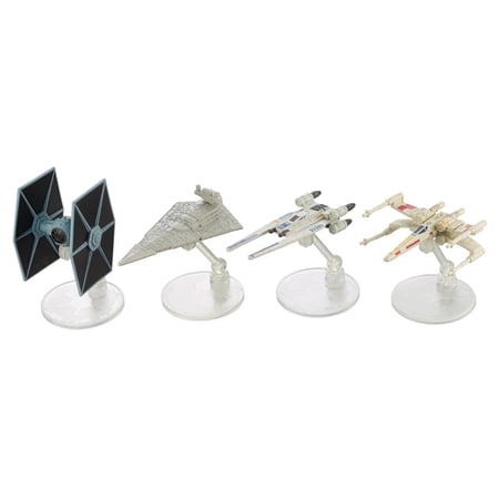 Hot Wheels Star Wars Rogue One Starship, 4-pack