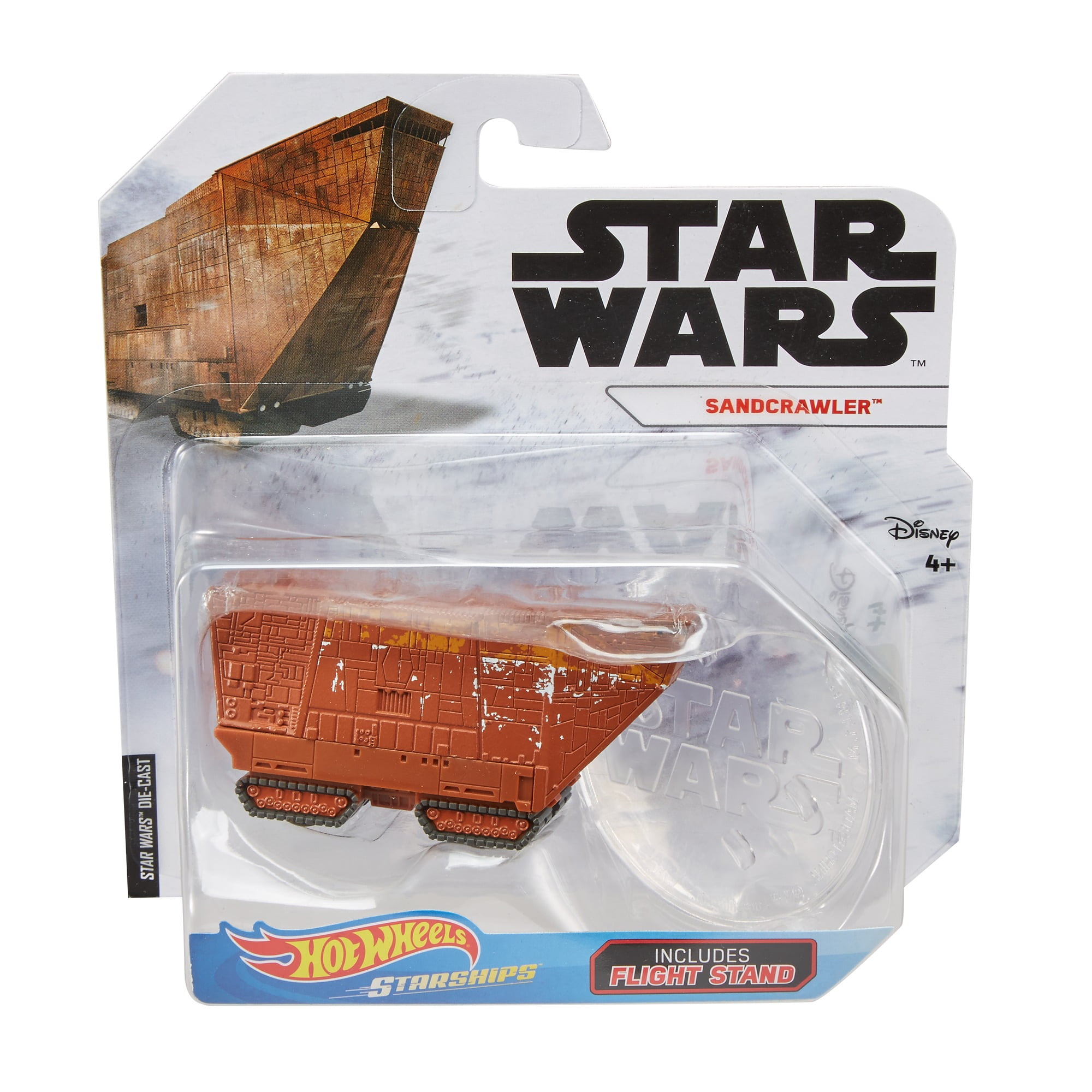 Hot Wheels Star Wars Die-Cast Starships Sandcrawler for Ages 4 and Up -  Walmart.com