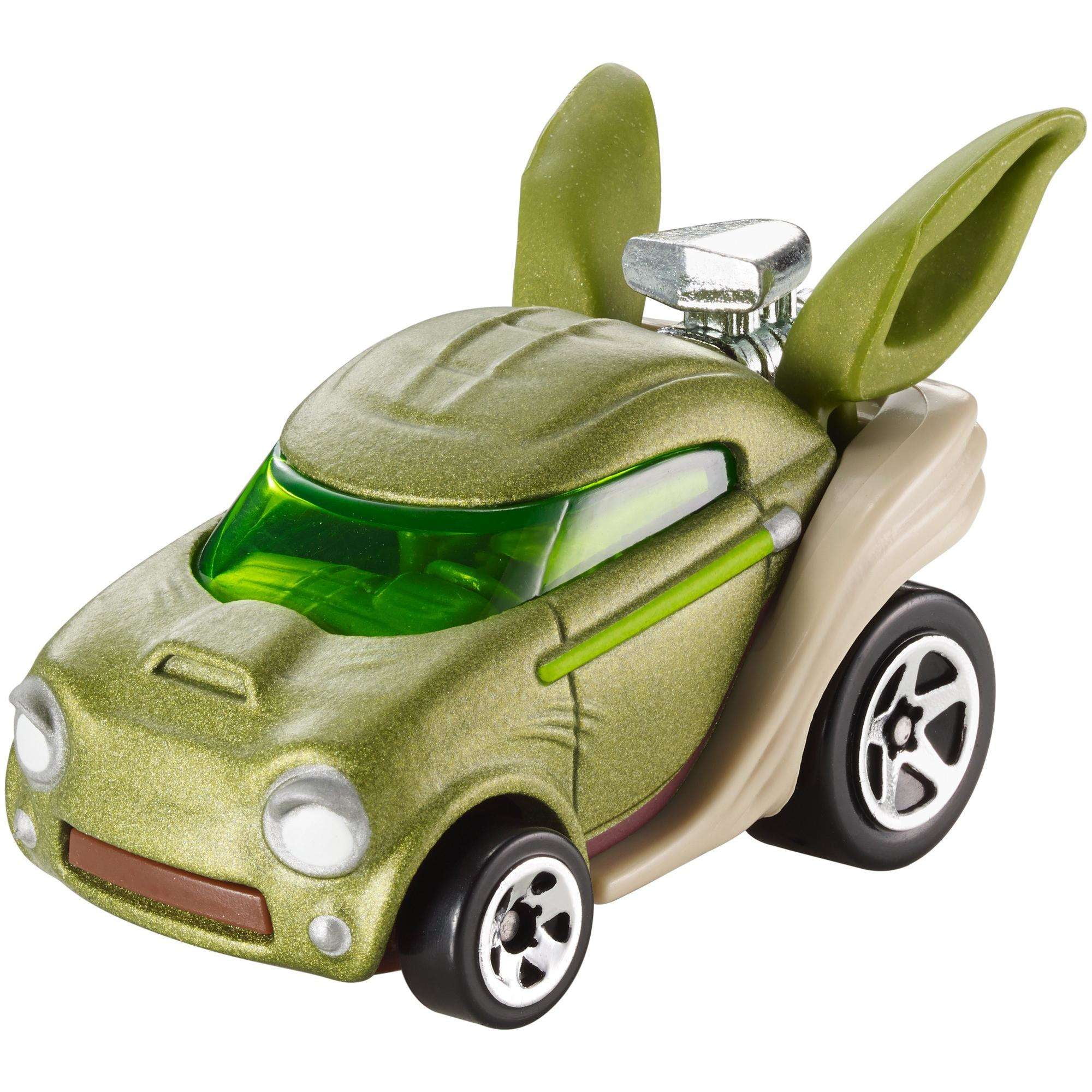 Hot Wheels Star Wars Yoda Character Car Walmart Com